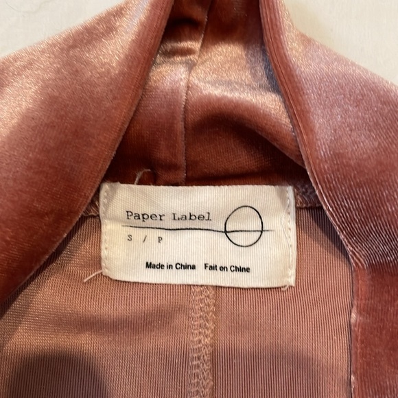 🇨🇦PAPER LABEL velour top - Picture 6 of 9